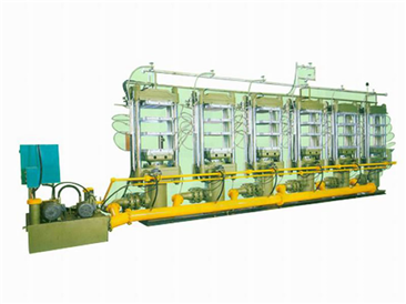 Small mold foaming oil press